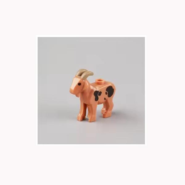 MOC Building Blocks City Farm Animals Small Particles Bricks Accessories Figures DIY Toys GIfts Swan Pig Cat Dog Zoo Duck Goat