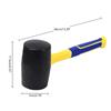 Soft Rubber Hammer Rubber Mallet Soft Hammer Soft Impact Tool for Crafts, Camping, Furniture Assembly Hand Tool