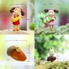 Totoro Neighbor My Corn Harvest Resin Figurine For Garden Micro Landscape Decor