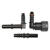 Leak Proof Fuel Line Quick Release Connector Kit for Multiple Fluid Types Fuel Line Hose Quick Install Fitting Coupler