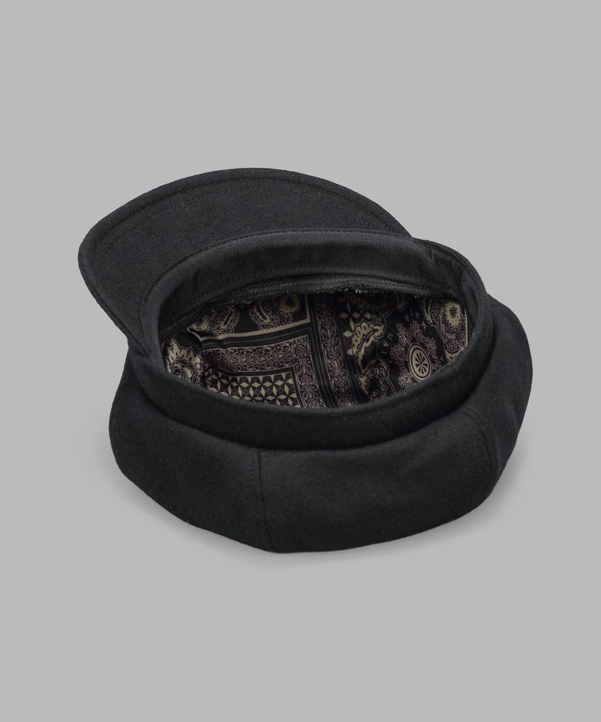 Maia Wool Beret - Black