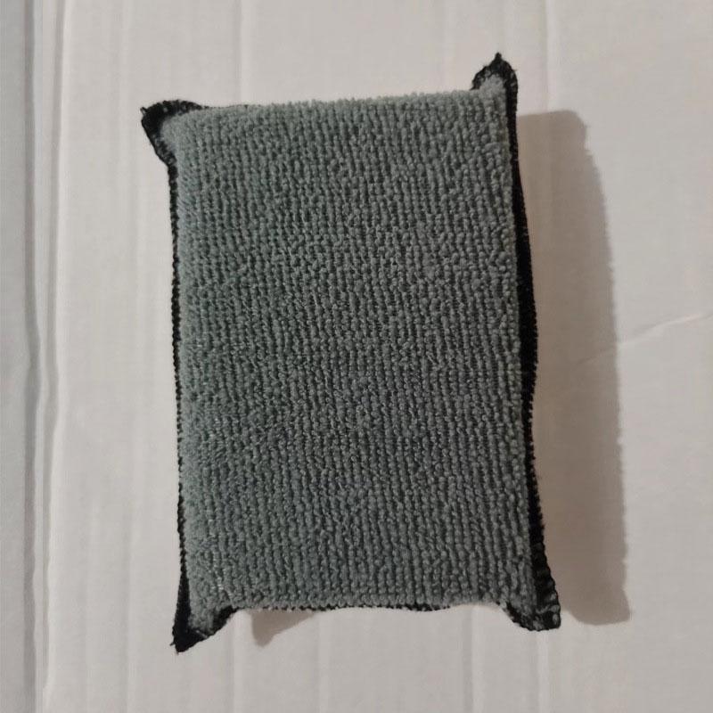 Car Interior Wash  Microfiber Interior Scrubbing Sponge (5”x3.5”) Applicators for Leather,Plastic,Vinyl and Upholstery Cleaning