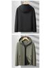 Men's Thin Hooded Cropped Jacket: Spring-Autumn 2026 Business Casual Outerwear