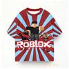 Sommer Kinder Roblox Lässiges T-Shirt Jungen Kleidung Mädchen Anime Spiel Kleidung
