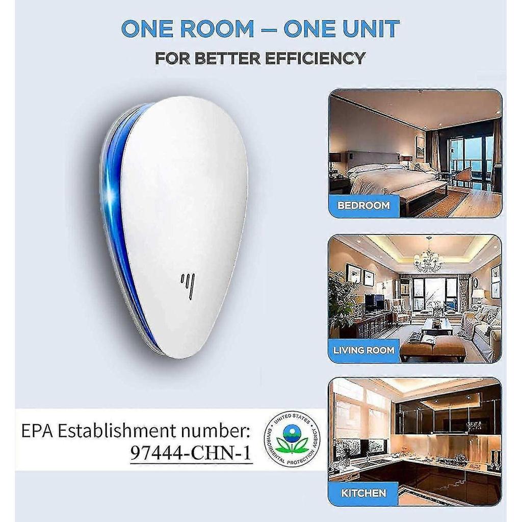 Ultrasonic Pest Repellent(6 Pack), 2023 Newest Electronic Pest Repeller Indoor Plug In Bug Repellent