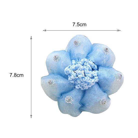 Hair Net Sretchable Involucres Pattern Hair Bun Baby Girl High Elasticity for Ballet