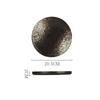 Japanese Creative Steak Plate Ceramic Tableware With Edge Flat Plate A Variety Of Retro Western Plate Flat Plate