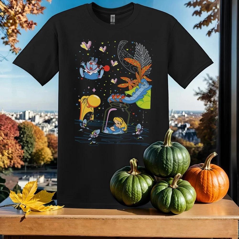 Alice In Wonderland Bottle Tshirt Unisex Unisex Unisex S