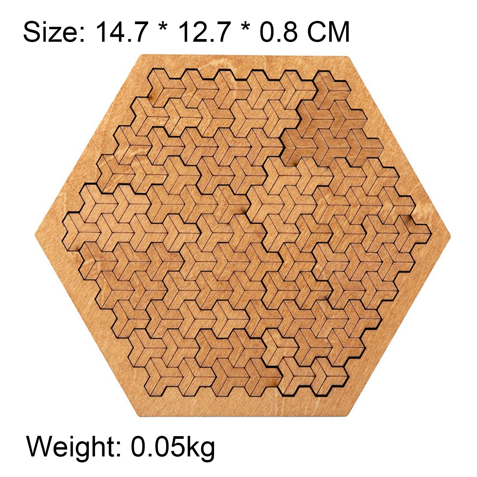 Mind Bending Wooden Jigsaw Puzzle Unique Irregular Creative Labyrinth Fractal Tray Puzzles Hard Difficult Wooden Jigsaw Puzzles