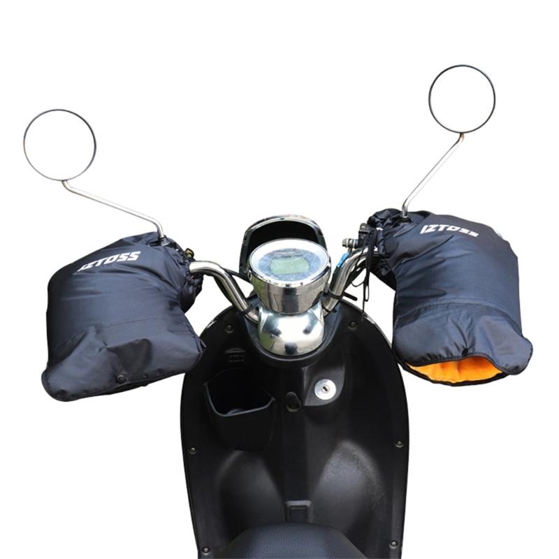 Motorcycle Handlebar Gloves Muff Riding E-Bike Handguards Hand Protectors Covers