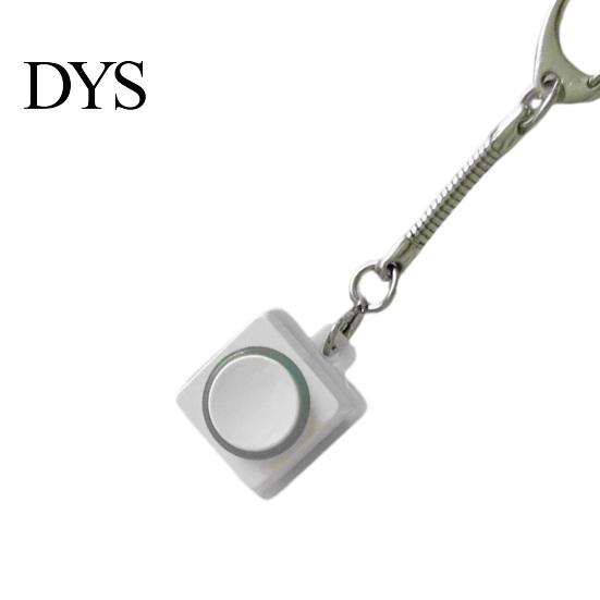 Decompression Button Toy Fidget Keyboard 1/2/3/4/5/6/9-Keys Stress Relief Finger Clicker Keychain with LED Light Portable Sensory Mechanical