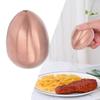 Egg Spice Shaker Stainless Steel Egg Shaped Pepper Shaker for Outdoor Barbecue Restaurant Banquet Party