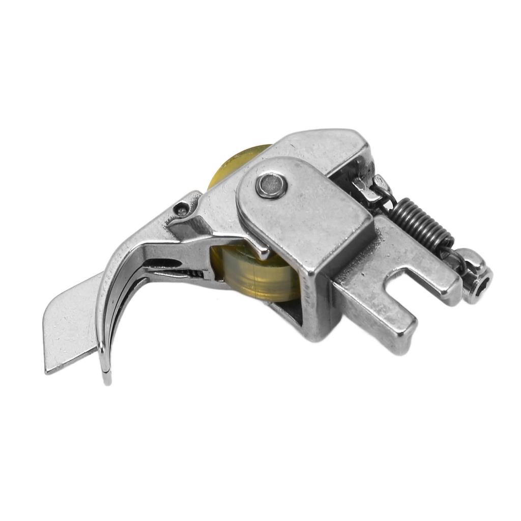Rubber Wheel Presser Foot Stainless Steel Easy Installation Light Compact Roller Presser Foot for