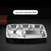 Plateau-repas 7 compartiments en acier inoxydable 304 ARKIE