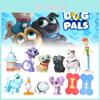 Bedårande 12-delat Cake Decoration Set med Puppy Dog Pals-tema för barnkalas