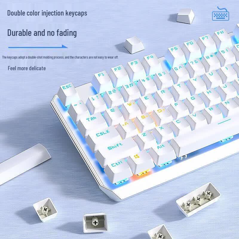 AULA F3087 Wired Mechanical Gaming Keyboard