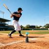 Baseball Batting Training Equipment for Indoor and Outdoor Practice Durable Construction Adjustable Height Design Suitable for All Ages