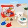 Creative Prank Mini Toilet With Shooting Game For Kids Fun And Gag Toys