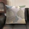 Morandi Color Pattern Ins Cushion Cover Natural Linen Organic Fabric Double-Sided Printing Sofa Home Decor Gift Pillow Case