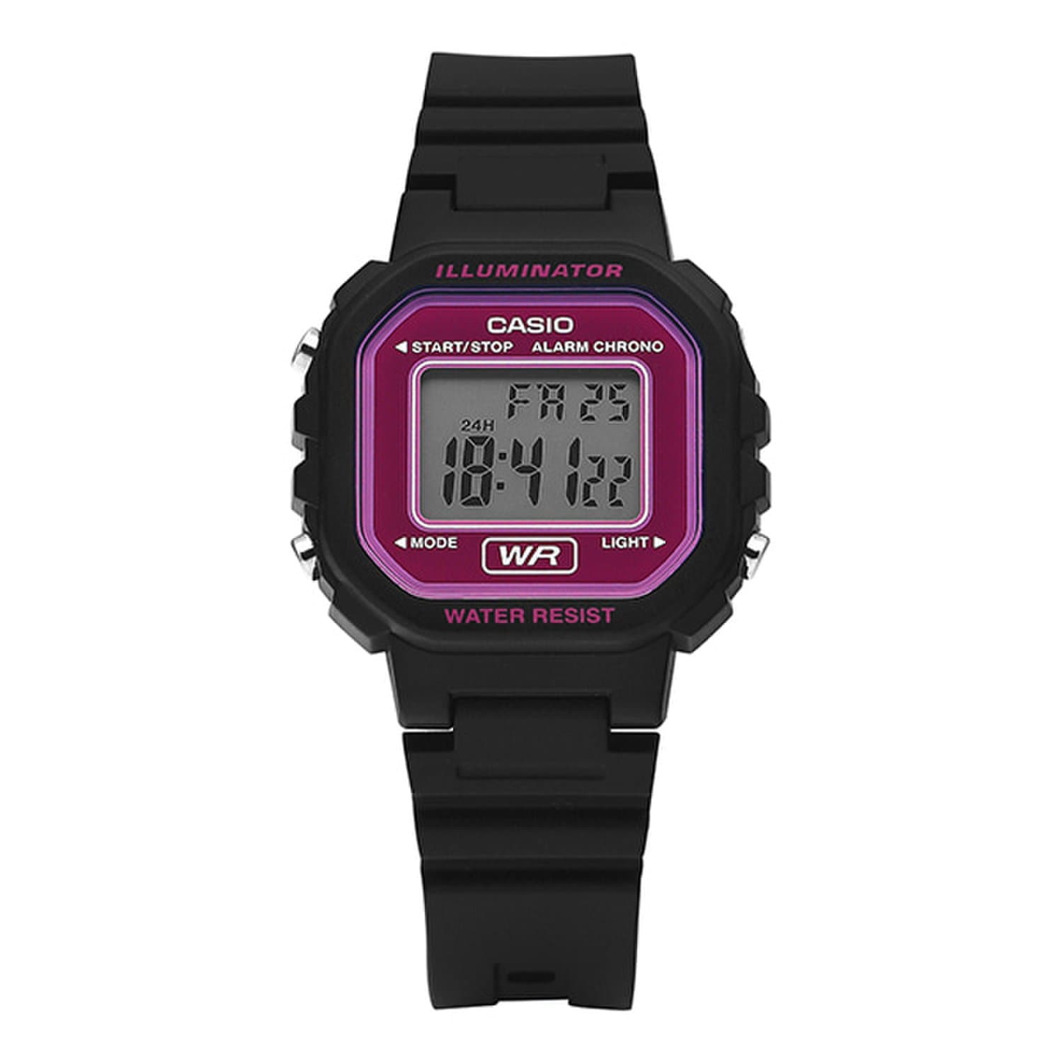 [Casio] LA-20WH-4ADF (ЛА-20ВХ-4А) Цифровые квадратные винтажные ретро женские часы из смолы