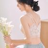 Japanisches Spitzen-Tube-Top mit festem Latex-Cup – kein Stahlring, einteiliges Design für Frauen