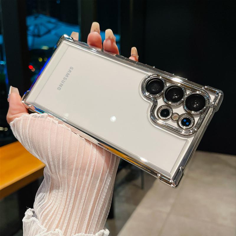Cubierta Transparente Clara a Prueba de Golpes con Revestimiento Carcasa Protectora Completa para Lente de Cámara Carcasa Trasera para Teléfono Móvil para Xiaomi Poco Redmi