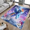 1PC Rainbow Dash, Fantasy World Extra Large Non Slip Floor Carpet, Office, Family, Bedroom, Studio Large Area Rug Indoor Rugs