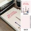 Travelers Journals Spiral-Bound Travel Planner Professional Daily Use Notepad  Business Meetings