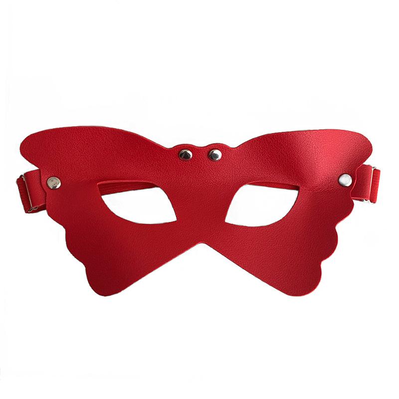 Butterfly Mask Half-face Cosplay Mask Leather Mask Fox For Cosplay Ball Women