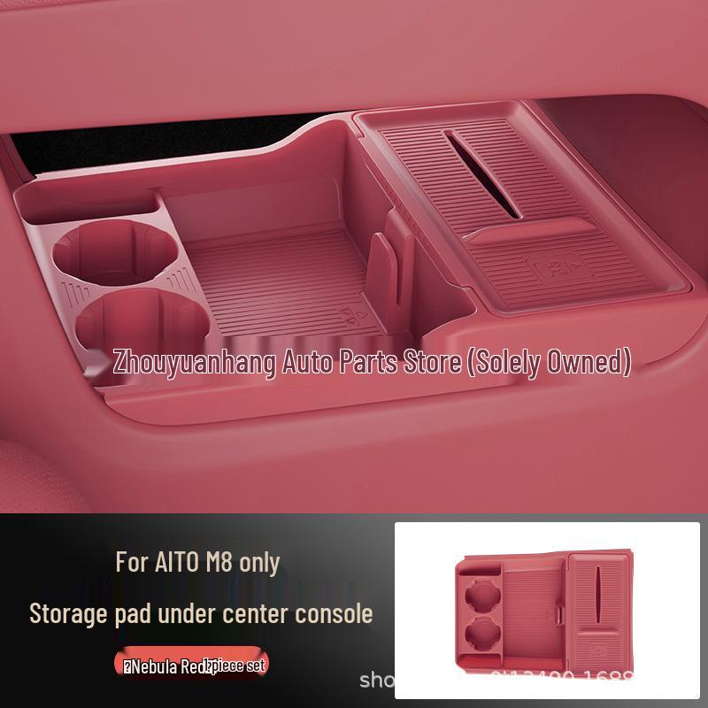 Enhanced Tissue Holder for AITO M8 Center Console Storage: Car Accessory Upgrade