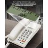 Traditional Corded Landline Phone For Home Office With Call Display And Phonebook Storage