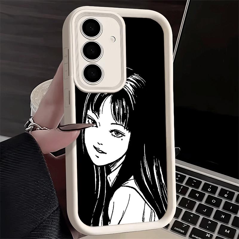 Phone Case for Samsung Galaxy A17 A16 A15 A14 A13 Japanese Horror Anime A56 A36 A26 A55 A35 A25 A54 A34 A24 A53 A33 A23 A07 A06