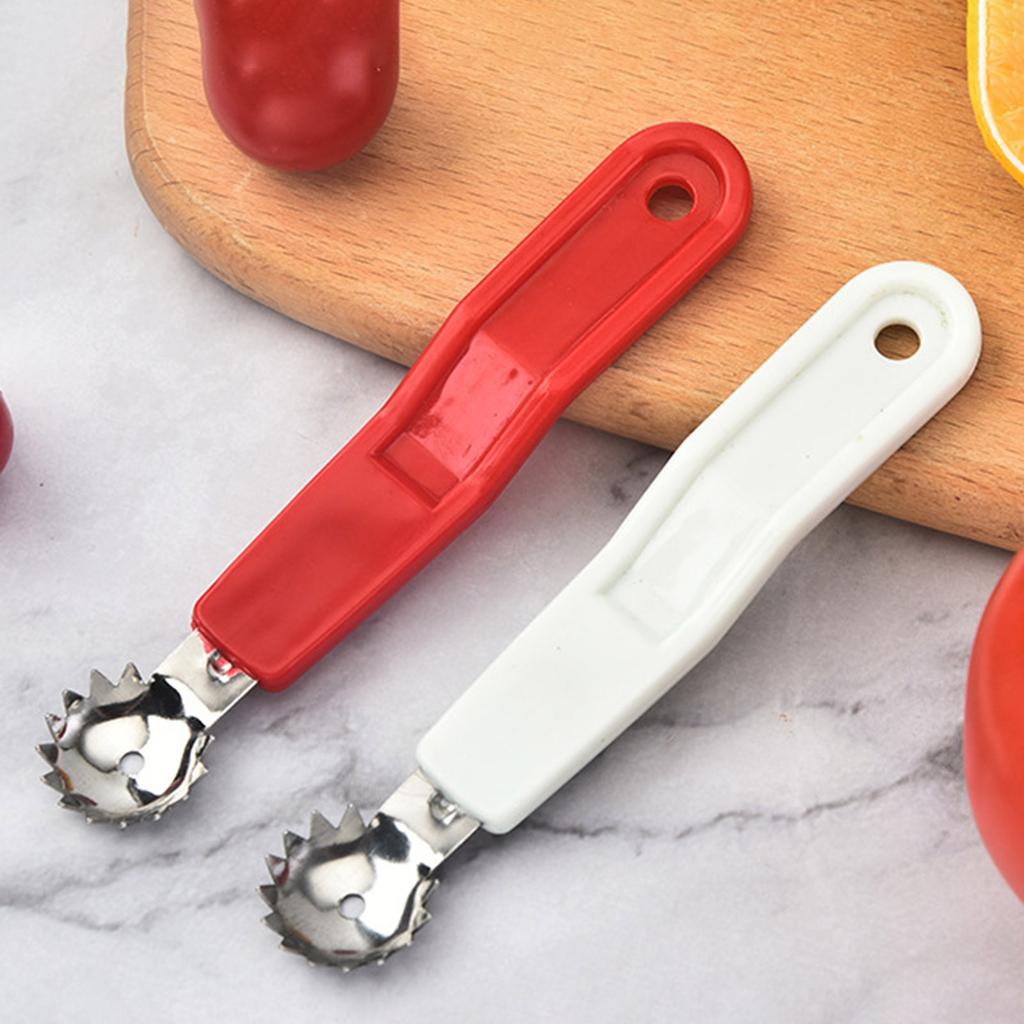 Stainless Steel Strawberry Huller Baller Tool With Ergonomic Handle For Fruit Coring And Seed Removal Kitchen Essential