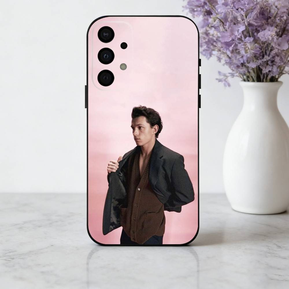 Handsome T-Tom H-Holland Phone Case For Samsung Galaxy A73,A72,A71,A70,A53,A52,A51,Soft Silicone Black Cover