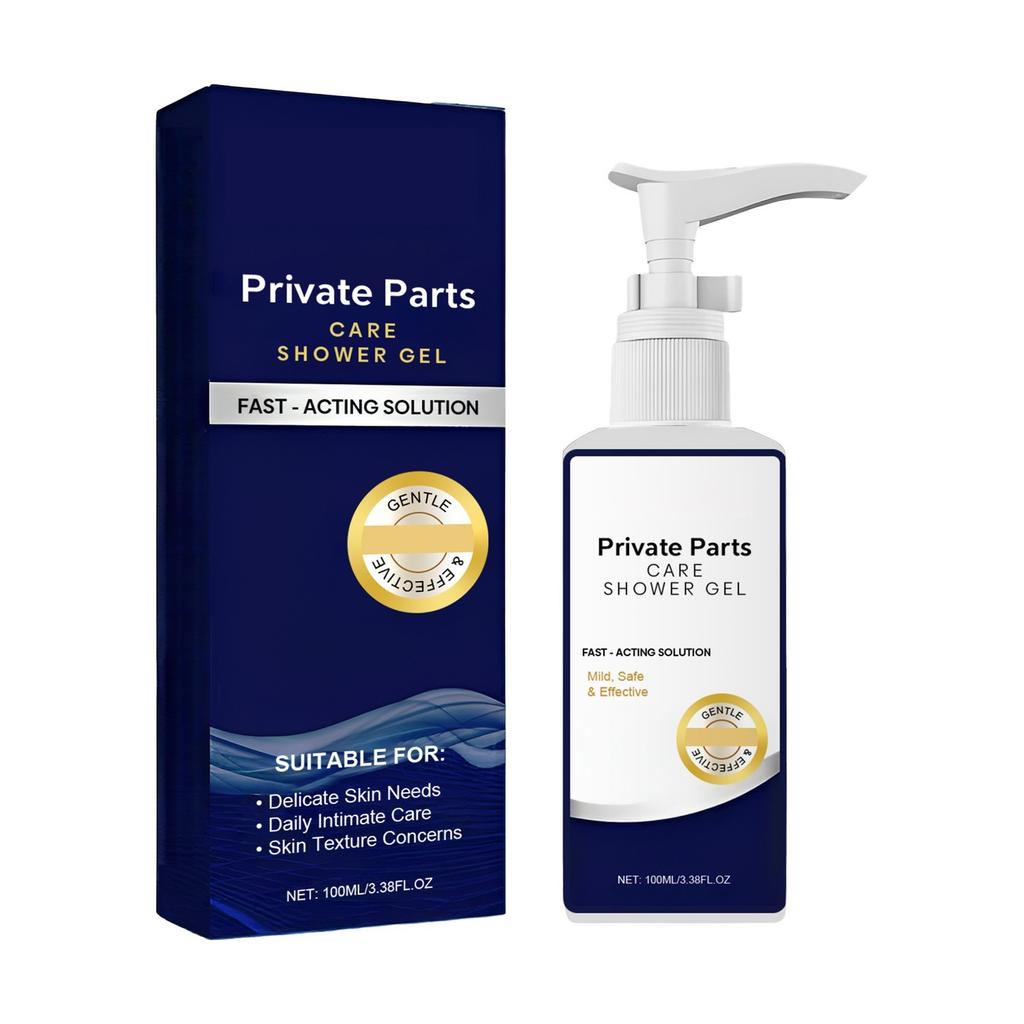 Private Parts Care Shower Gel Gentle Nourishing Body Wash Refreshing And Non-tight Private Area Care,100ml