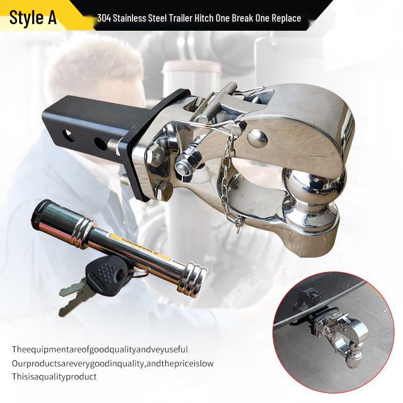 Reinforced Trailer Hitch for Tank 300/400/500, Fangchengbao 5, and Pickup Trucks