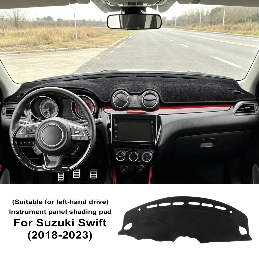 For Suzuki Swift 2018 Car Dashboard Cover Mat Avoid Light Pad