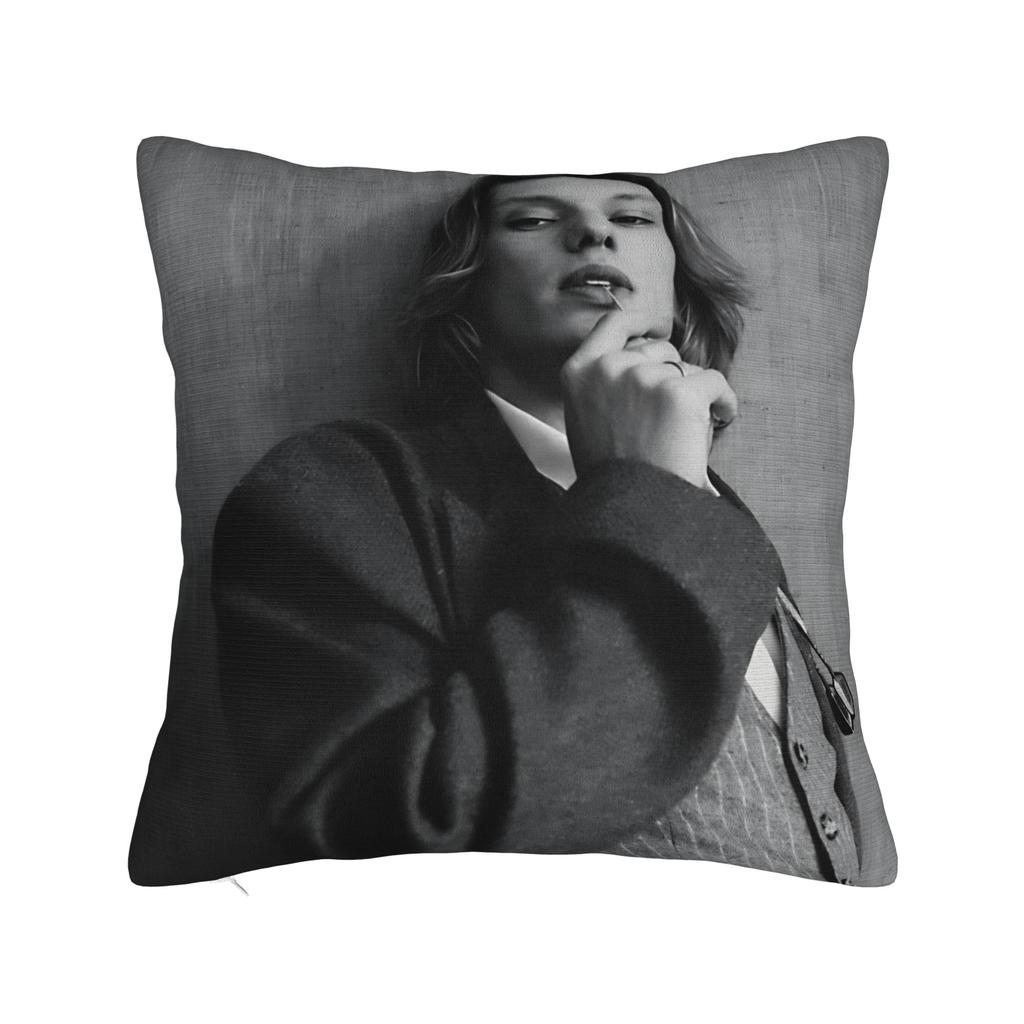 Pillow Cover Jamie Campbell Bower Abstract Collage Cute Funny Pillow Case For Sofa Home Decor Pillowcases
