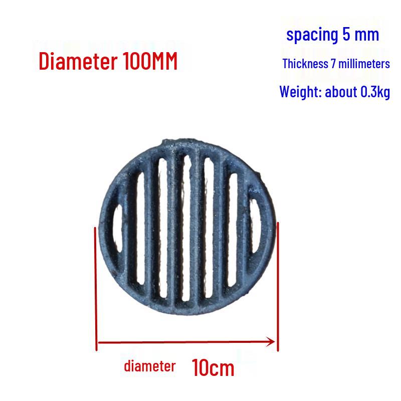 High-Temperature Cast Iron Stove Grate and Bottom Plug