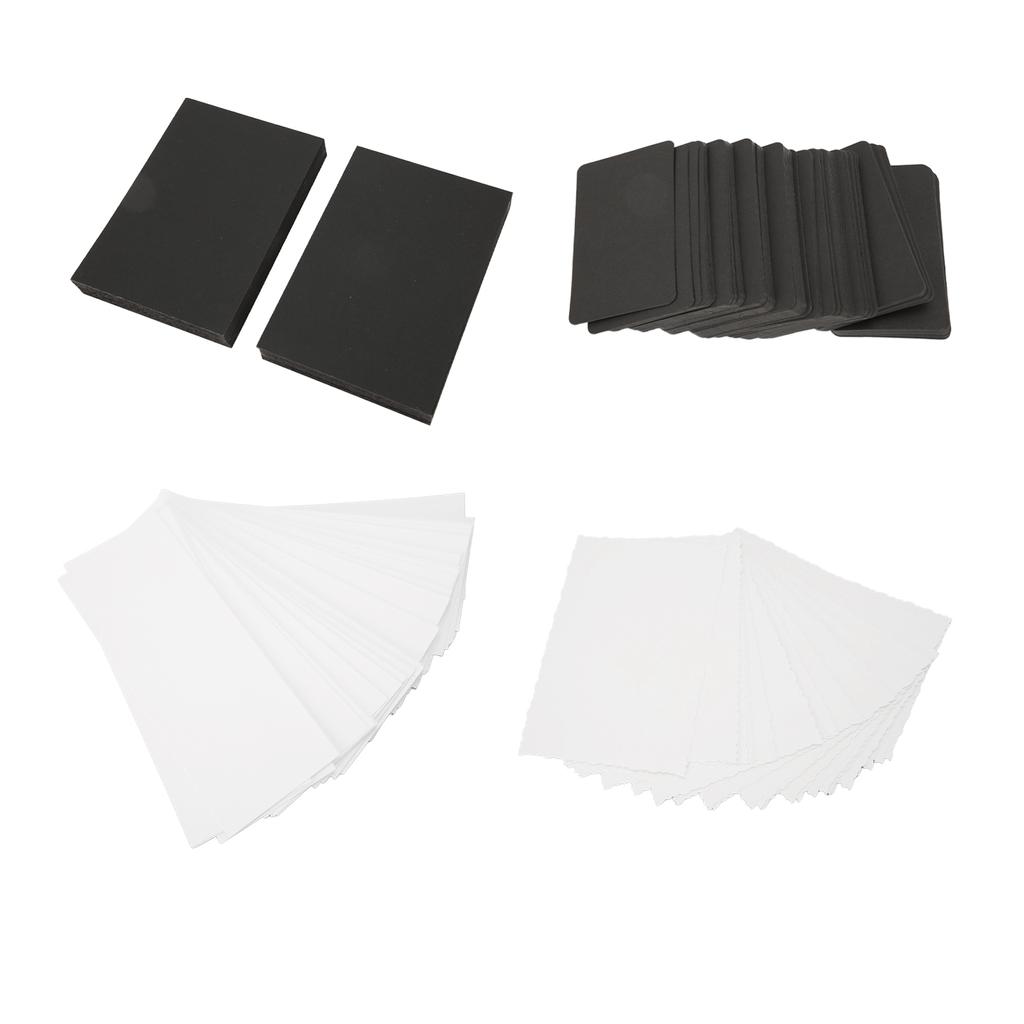 100 stücke Karton Mehrzweck Dicken Stilvolle Einfache Karton Papier für Postkarten Party Einladung