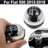 Für Fiat 500 2012-2018 5-Gang Auto Schaltgetriebe Schalthebel Knauf Auto Innenteile