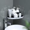 Bathroom Storage Shelf Wall Mounted Bathroom Toilet Storage Perforation-free Washstand Triangle Bathroom Wall