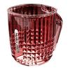 Mouthwash Cup Drop-Resistant Easy To Clean Transparent Bathroom Rinse Cup with Handle Bathroom Accessory
