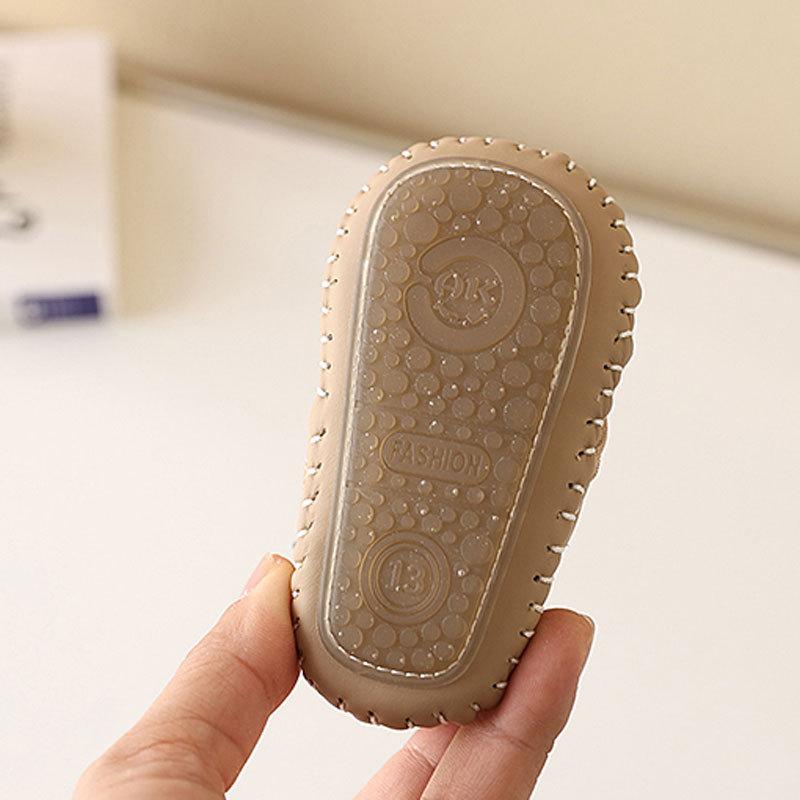 Spring and Autumn Boys and Girls Single Shoes 6-9-12 Months Toddler Shoes 0 1 Year Old Infant Soft Sole Shoes