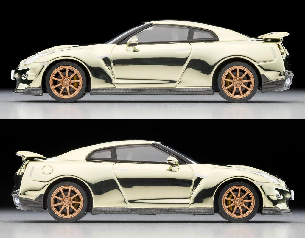 TOMYTEC Tomica Limited Vintage Neo NISSAN Premium Edition 2024 Finished Commemorative Item for 10 Million TLV Shipments 1/64 LV-N GT-R T-spec Model,