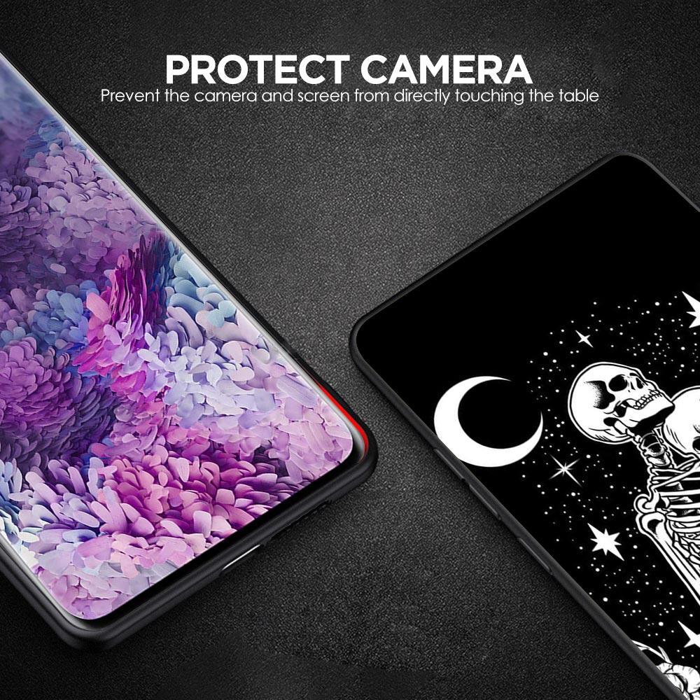 Love Skeleton Skull Phone Case For Samsung Galaxy A17 A07 A55 A35 A25 A15 A05s A33 5G A31 A23 A21s A13 A41 A73 A53 A51 A71 Cover