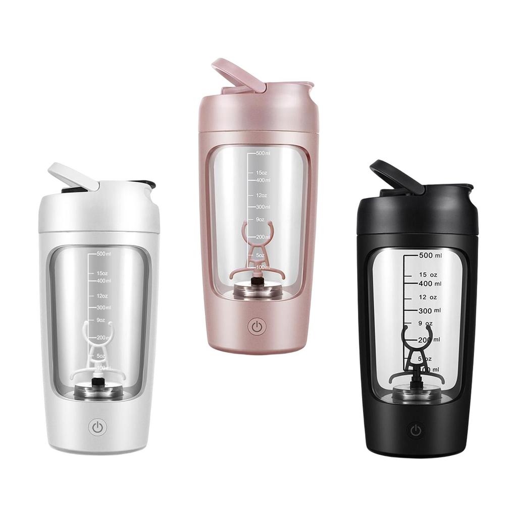 Tragbare Elektrische Protein Shaker Flasche USB Wiederaufladbarer Mixer Mehrzweck 650ml Mixbecher für Fitness Workout