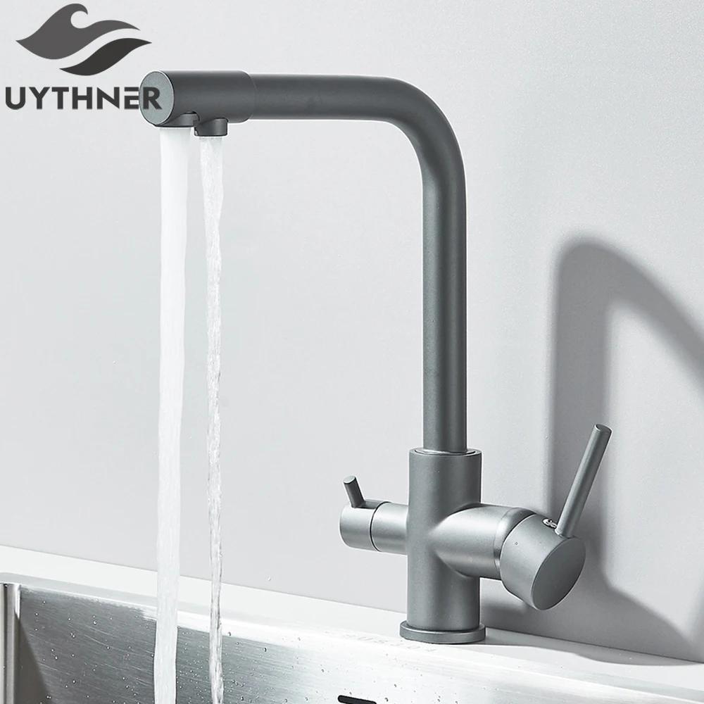Water Filter Faucet Kitchen Faucet Drinking Water Tap Rotatable Water Purification Feature Taps For Kitchen Sink Mixer Cranes