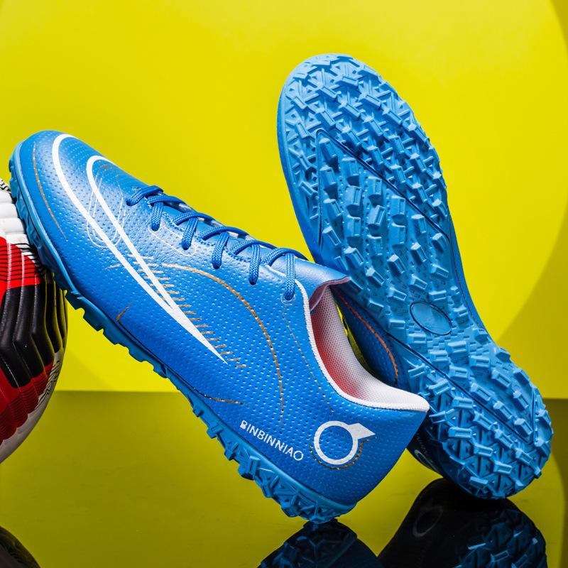 

World Cup spike football shoes boys and girls teenagers students campus leather foot tf broken nails training shoes men 45