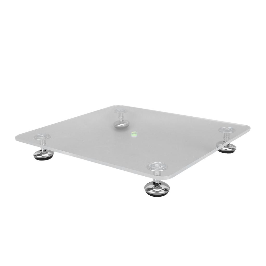 Resin Leveling Platform 29x26cm Acrylic Adjustable Resin Table Self Level Board for Painting Baking
